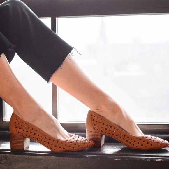 Patricia Nash Allegra Leather Pumps Size 6.5 - Picture 1 of 10